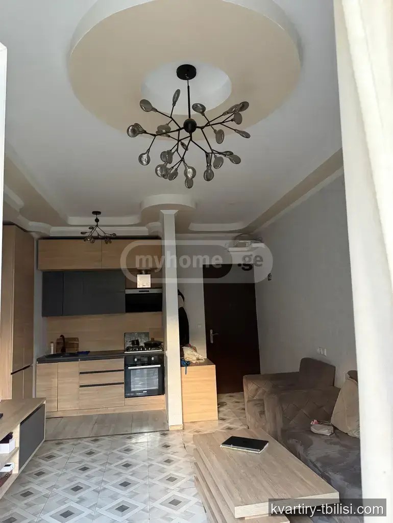 2-bedroom Apartment for rent in Nadzaladevi, Tbilisi, 47 sqm, floor 4/13 — 700 USD/month | Tbilisi Homes