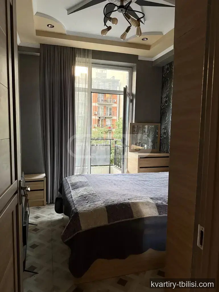 2-bedroom Apartment for rent in Nadzaladevi, Tbilisi, 47 sqm, floor 4/13 — 700 USD/month | Tbilisi Homes