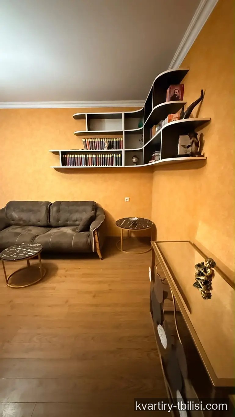2-bedroom Apartment for rent in Nadzaladevi, Tbilisi, 50 sqm, floor 5/8 — 537 USD/month | Tbilisi Homes