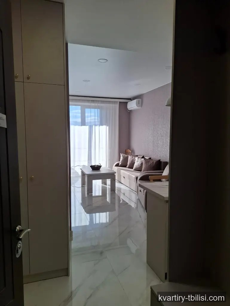 2-bedroom Apartment for rent in Nadzaladevi, Tbilisi, 50 sqm, floor 11/11 — 600 USD/month | Tbilisi Homes