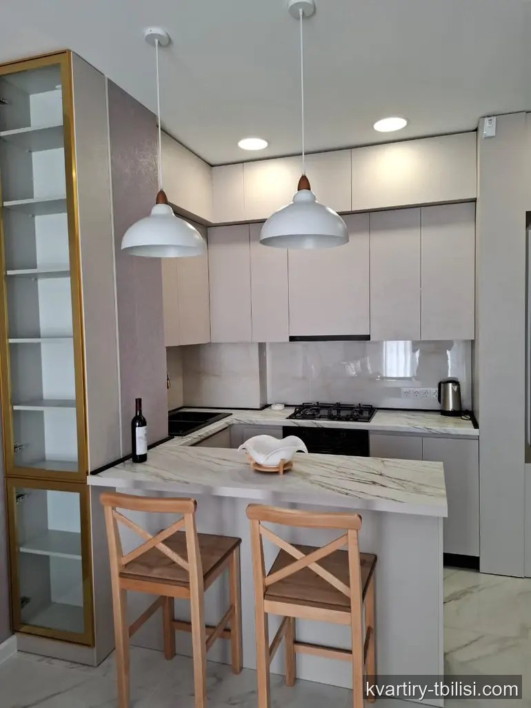2-bedroom Apartment for rent in Nadzaladevi, Tbilisi, 50 sqm, floor 11/11 — 600 USD/month | Tbilisi Homes