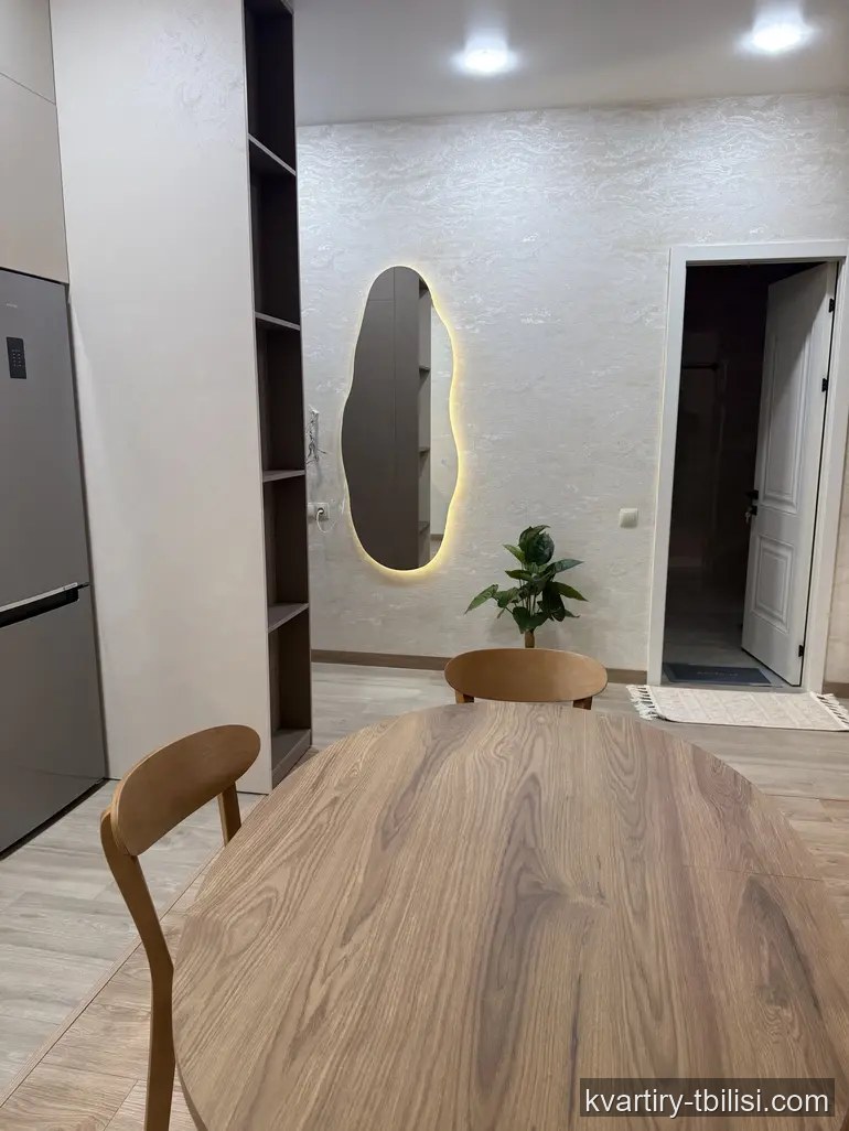 2-bedroom Apartment for rent in Nadzaladevi, Tbilisi, 63 sqm, floor 17/25 — 700 USD/month | Tbilisi Homes