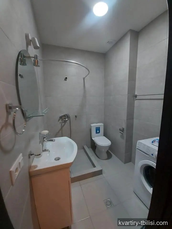 2-bedroom Apartment for rent in Nadzaladevi, Tbilisi, 55 sqm, floor 8/12 — 600 USD/month | Tbilisi Homes