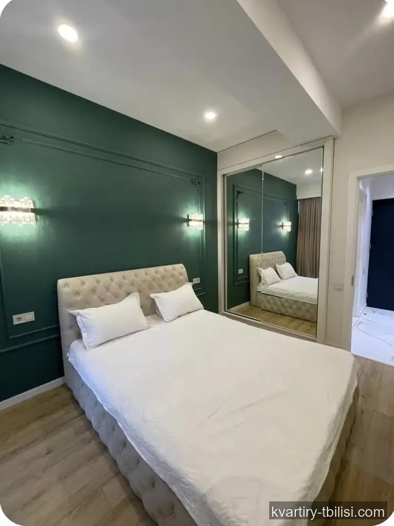2-bedroom Apartment for rent in Nadzaladevi, Tbilisi, 50 sqm, floor 7/10 — 600 USD/month | Tbilisi Homes