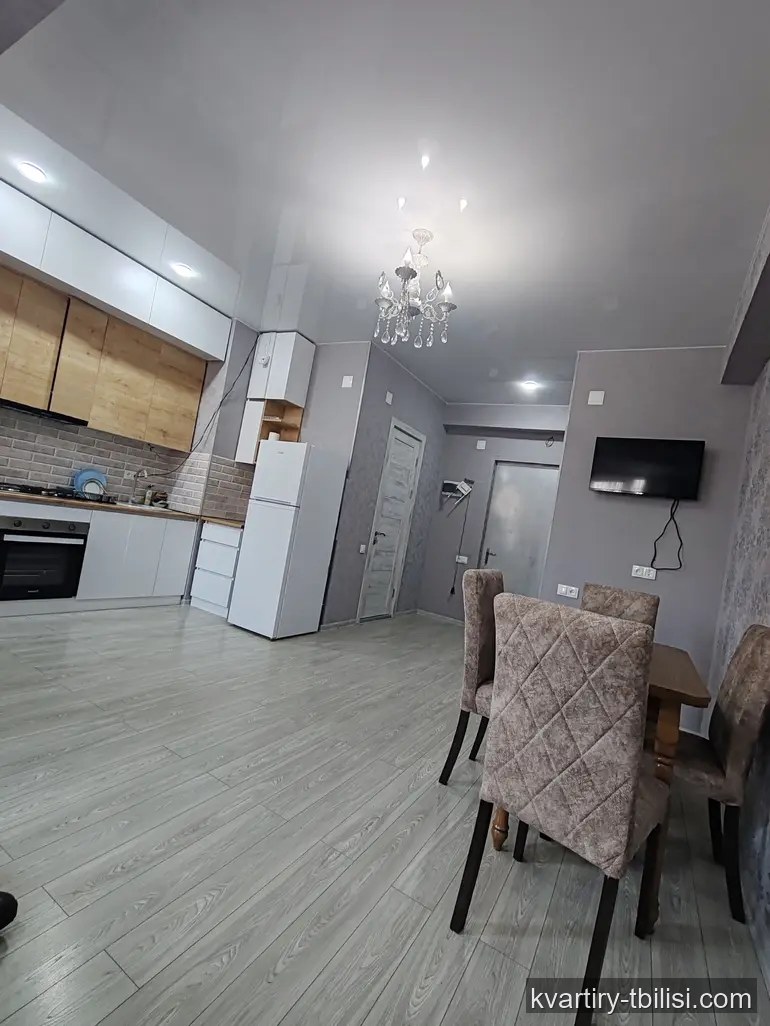 2-bedroom Apartment for rent in Nadzaladevi, Tbilisi, 52 sqm, floor 3/14 — 554 USD/month | Tbilisi Homes