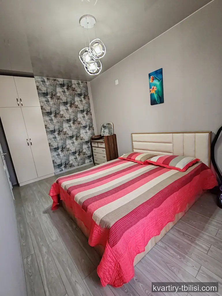 2-bedroom Apartment for rent in Nadzaladevi, Tbilisi, 52 sqm, floor 3/14 — 554 USD/month | Tbilisi Homes