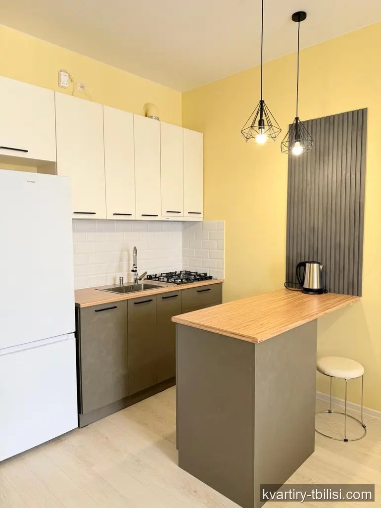Двухкомнатная квартира в Надзаладеви — 550 USD/мес | Tbilisi Homes