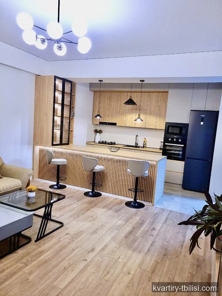 Двухкомнатная квартира в Надзаладеви — 700 USD/мес | Tbilisi Homes
