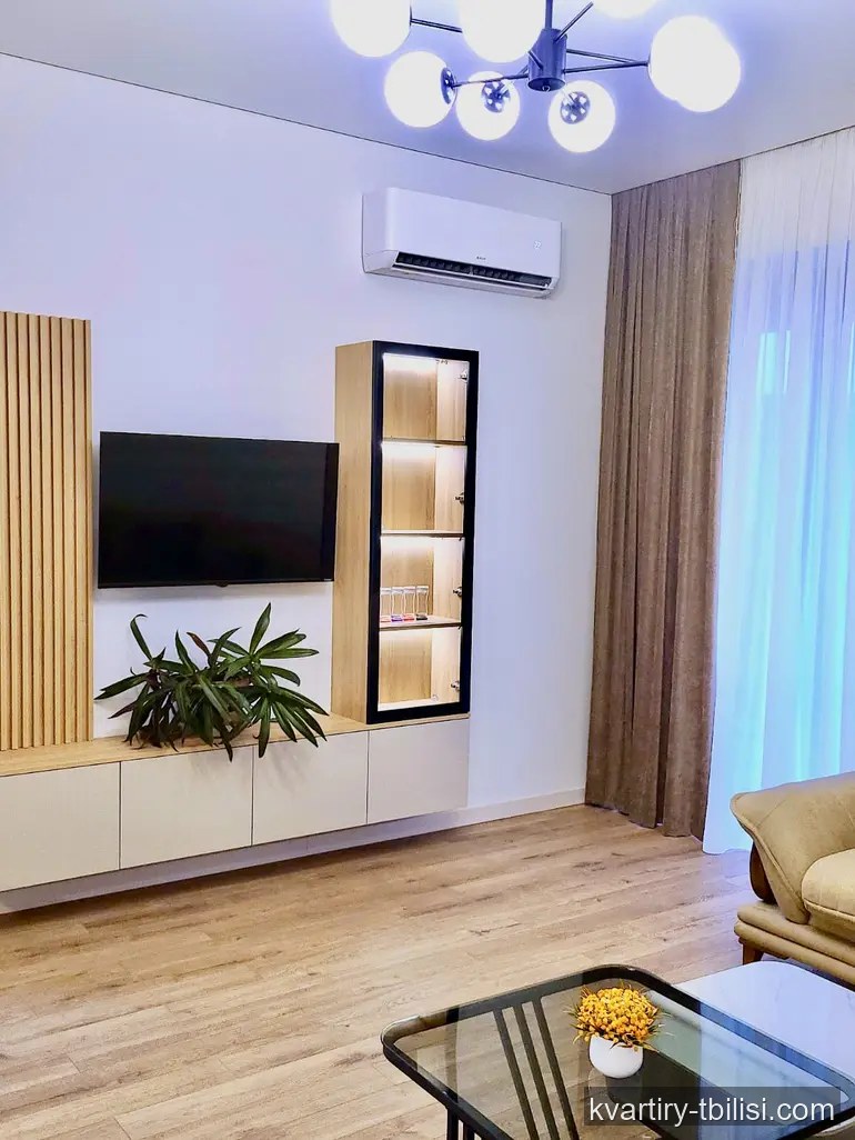 Двухкомнатная квартира в Надзаладеви — 700 USD/мес | Tbilisi Homes