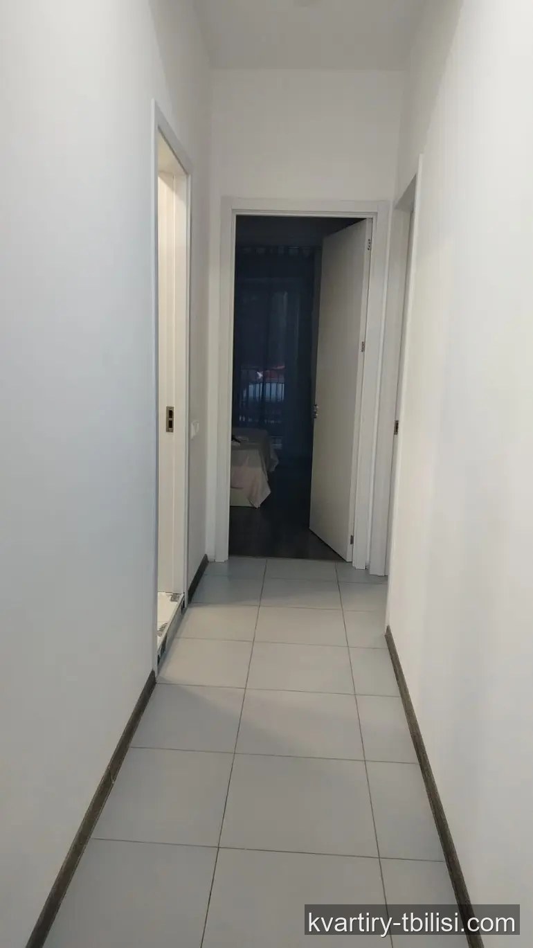 2-bedroom Apartment for rent in Nadzaladevi, Tbilisi, 57.3 sqm, floor 1/24 — 700 USD/month | Tbilisi Homes