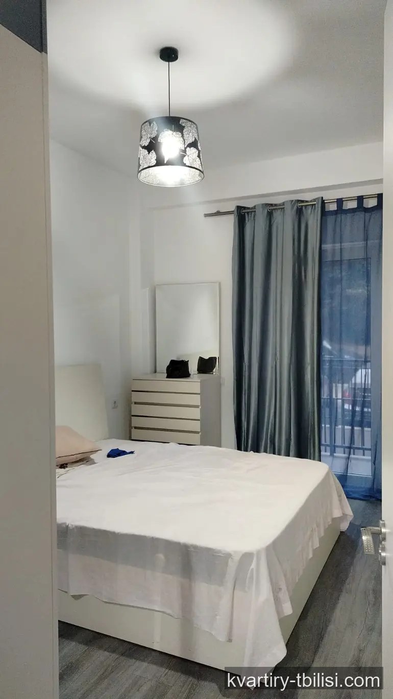 2-bedroom Apartment for rent in Nadzaladevi, Tbilisi, 57.3 sqm, floor 1/24 — 700 USD/month | Tbilisi Homes