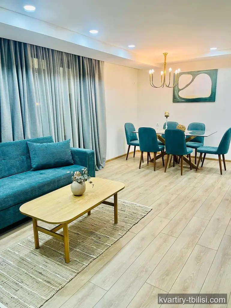 Двухкомнатная квартира в Надзаладеви — 600 USD/мес | Tbilisi Homes