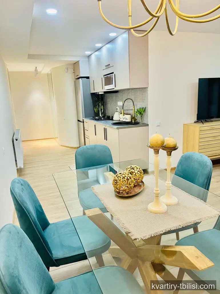Двухкомнатная квартира в Надзаладеви — 600 USD/мес | Tbilisi Homes