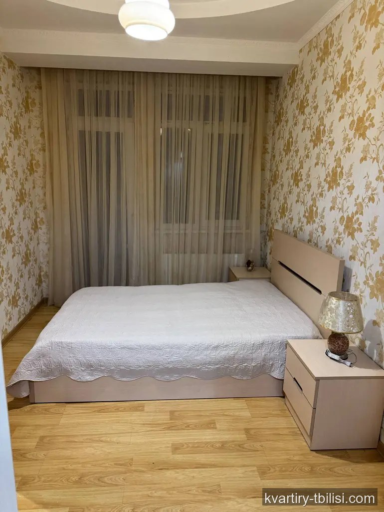 2-bedroom Apartment for rent in Nadzaladevi, Tbilisi, 60 sqm, floor 5/9 — 500 USD/month | Tbilisi Homes