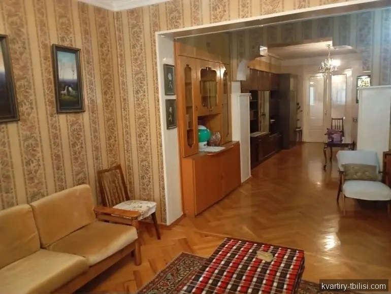 Двухкомнатная квартира в Надзаладеви — 550 USD/мес | Tbilisi Homes