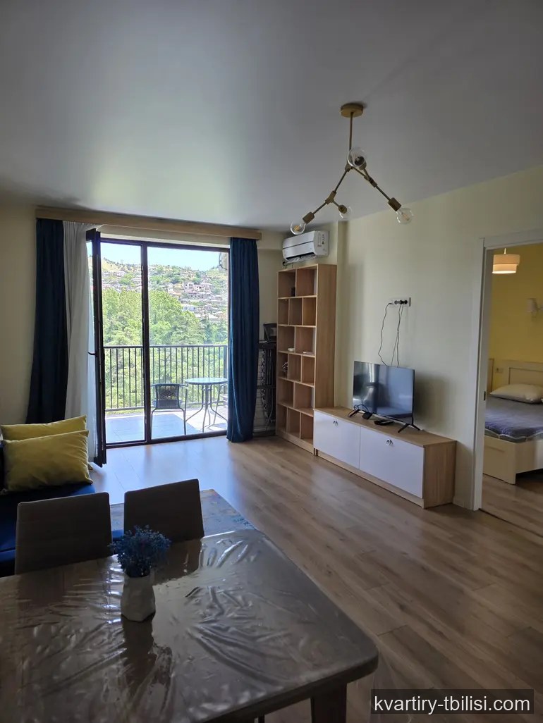 2-bedroom Apartment for rent in Nadzaladevi, Tbilisi, 57.6 sqm, floor 10/12 — 550 USD/month | Tbilisi Homes