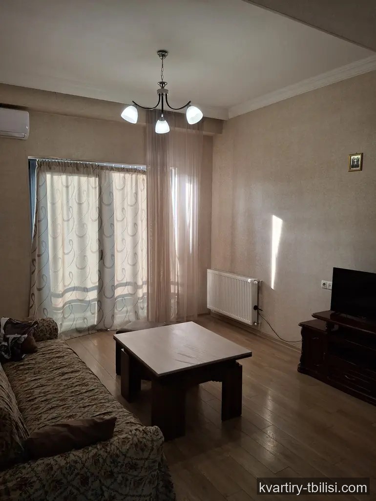 2-bedroom Apartment for rent in Nadzaladevi, Tbilisi, 50 sqm, floor 6/9 — 476 USD/month | Tbilisi Homes