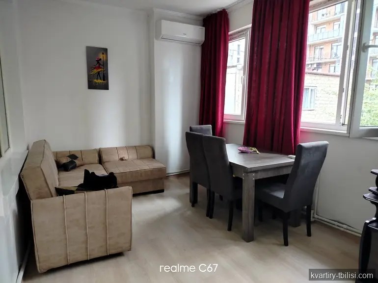 2-bedroom Apartment for rent in Nadzaladevi, Tbilisi, 61 sqm, floor 2/2 — 497 USD/month | Tbilisi Homes