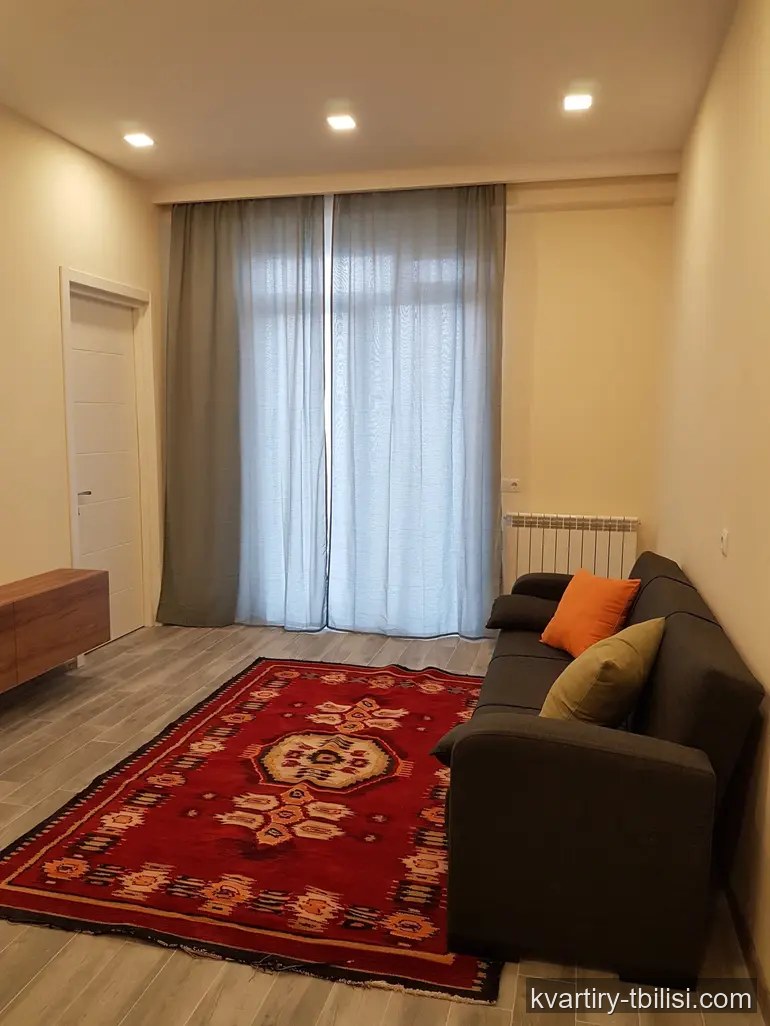Трёхкомнатная квартира в Надзаладеви — 550 USD/мес | Tbilisi Homes