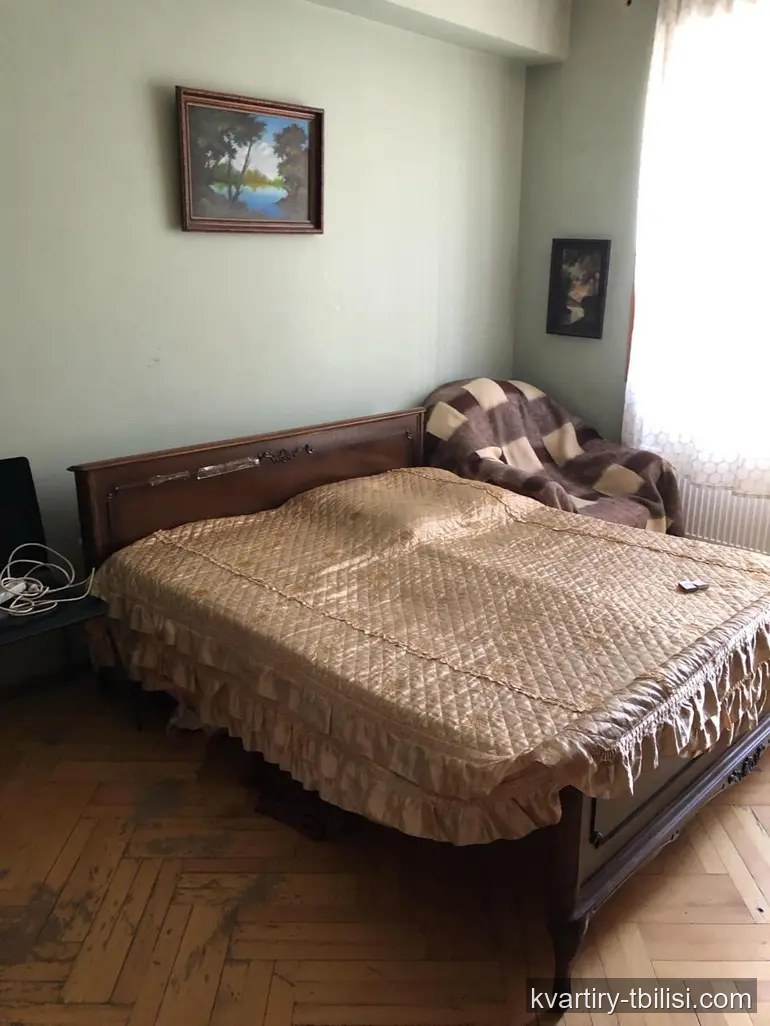 Трёхкомнатная квартира в Надзаладеви — 493 USD/мес | Tbilisi Homes