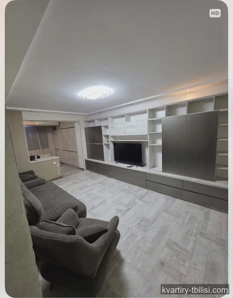 3-bedroom Apartment for rent in Nadzaladevi, Tbilisi, 67 sqm, floor 2/9 — 548 USD/month | Tbilisi Homes
