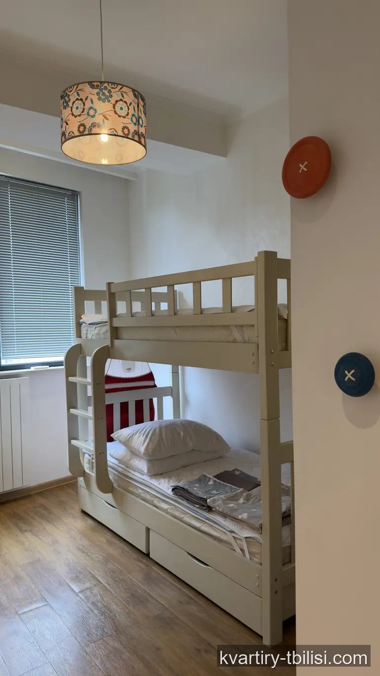 Трёхкомнатная квартира в Надзаладеви — 900 USD/мес | Tbilisi Homes