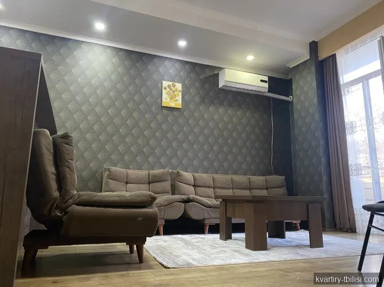 Трёхкомнатная квартира в Надзаладеви — 500 USD/мес | Tbilisi Homes