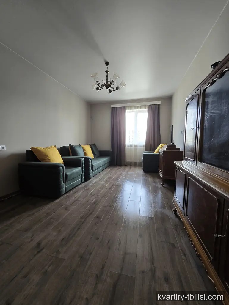 Трёхкомнатная квартира в Надзаладеви — 550 USD/мес | Tbilisi Homes
