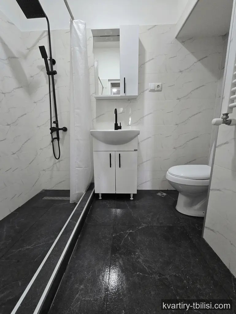 Трёхкомнатная квартира в Надзаладеви — 550 USD/мес | Tbilisi Homes