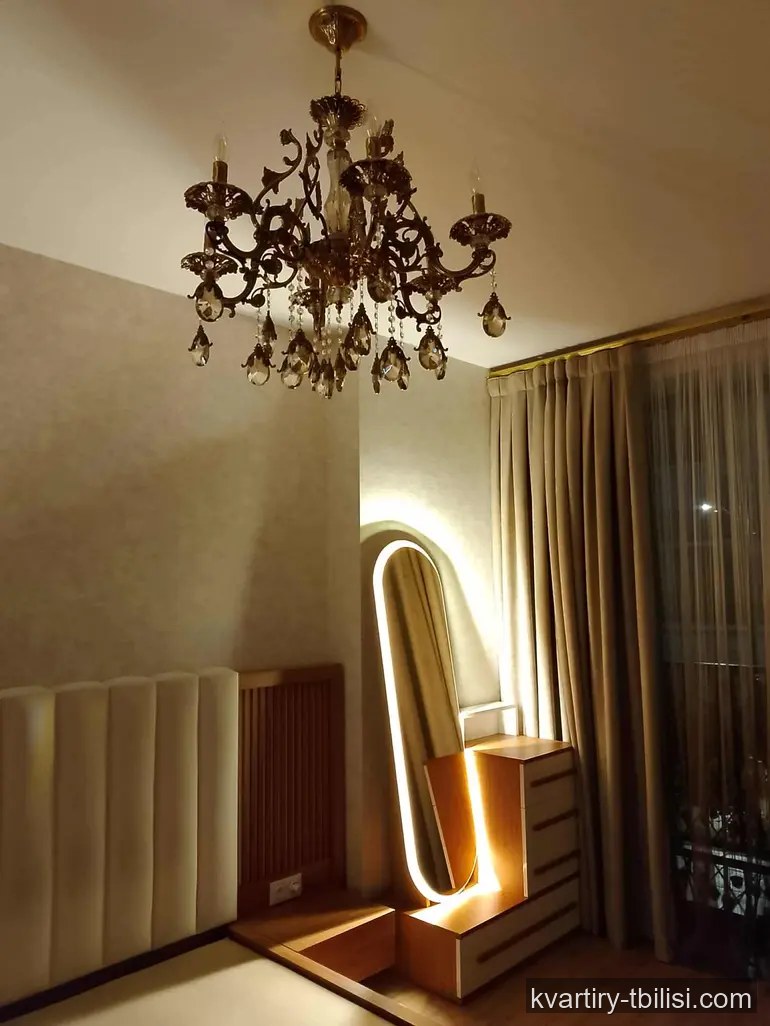 Трёхкомнатная квартира в Надзаладеви — 800 USD/мес | Tbilisi Homes