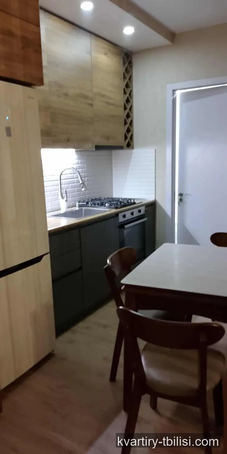 Трёхкомнатная квартира в Надзаладеви — 800 USD/мес | Tbilisi Homes