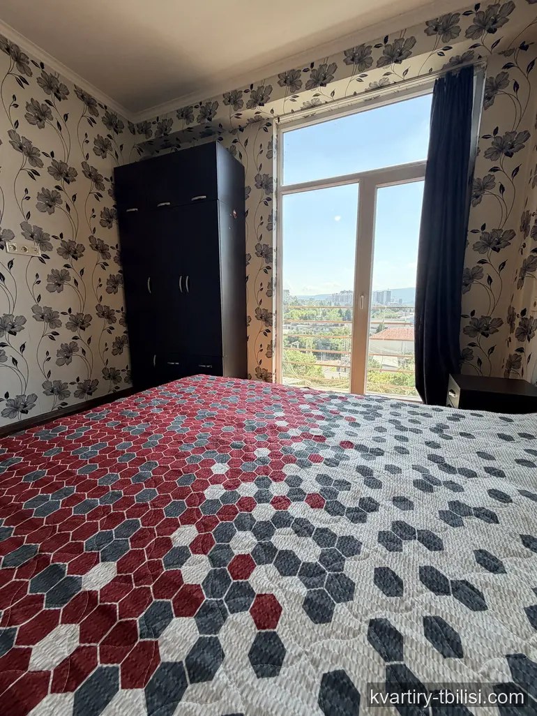 3-bedroom Apartment for rent in Nadzaladevi, Tbilisi, 100 sqm, floor 8/15 — 550 USD/month | Tbilisi Homes