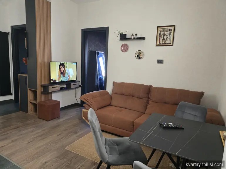 3-bedroom Apartment for rent in Nadzaladevi, Tbilisi, 63 sqm, floor 3/25 — 700 USD/month | Tbilisi Homes
