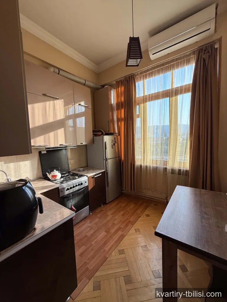 Четырёхкомнатная квартира в Надзаладеви — 600 USD/мес | Tbilisi Homes