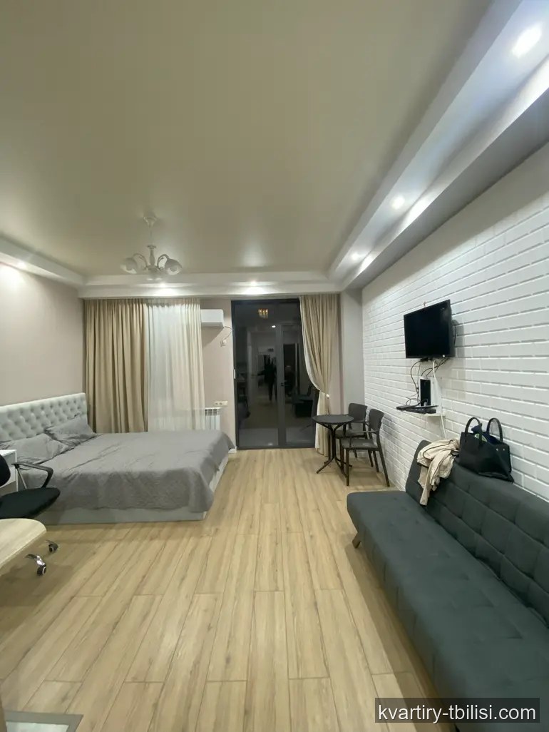 1-bedroom Apartment for rent in Nutsubidze, Tbilisi, 36.8 sqm, floor 4/12 — 478 USD/month | Tbilisi Homes