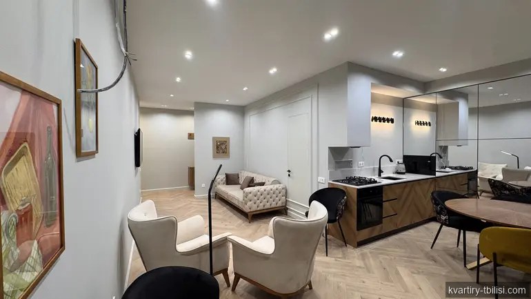 Двухкомнатная квартира на Нутсубидзе — 1 000 USD/мес | Tbilisi Homes