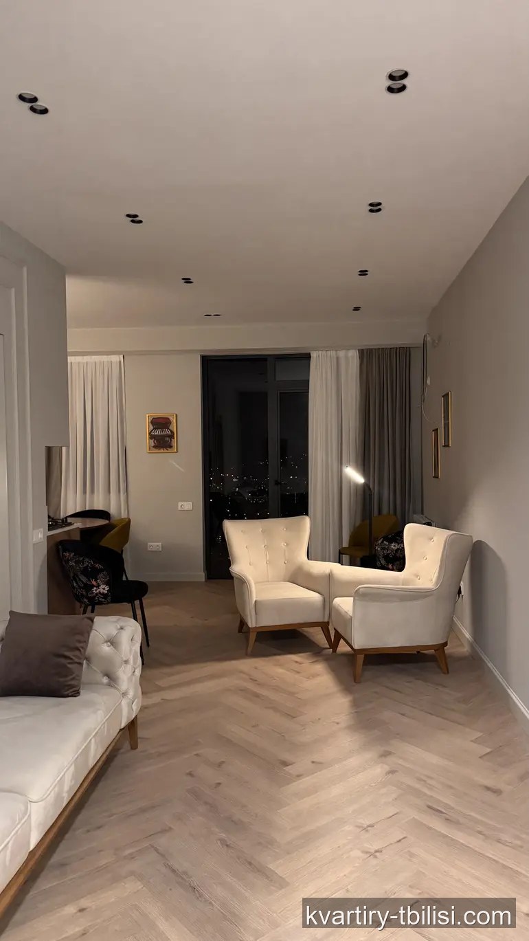 Двухкомнатная квартира на Нутсубидзе — 1 000 USD/мес | Tbilisi Homes