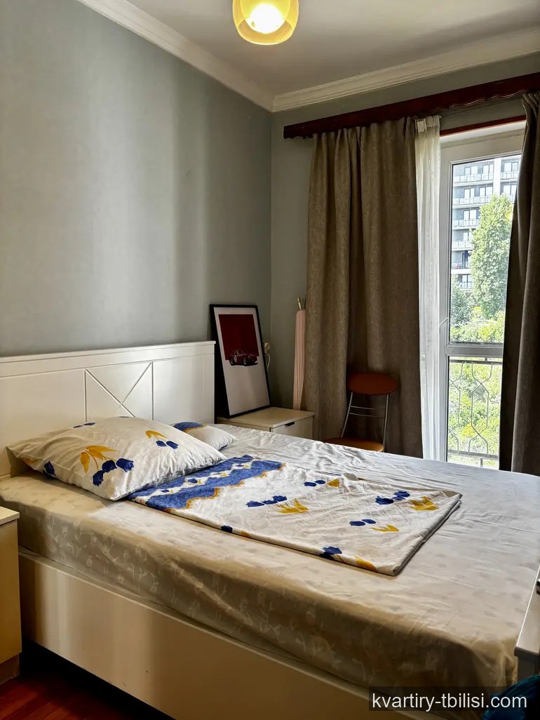 2-bedroom Apartment for rent in Nutsubidze, Tbilisi, 45 sqm, floor 9/9 — 450 USD/month | Tbilisi Homes