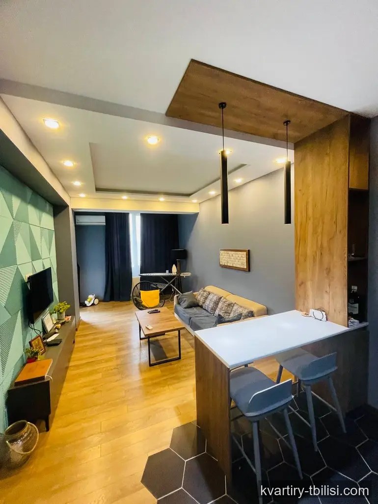 Двухкомнатная квартира на Нутсубидзе — 570 USD/мес | Tbilisi Homes