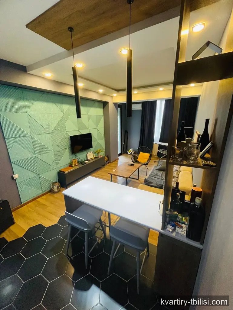 Двухкомнатная квартира на Нутсубидзе — 570 USD/мес | Tbilisi Homes