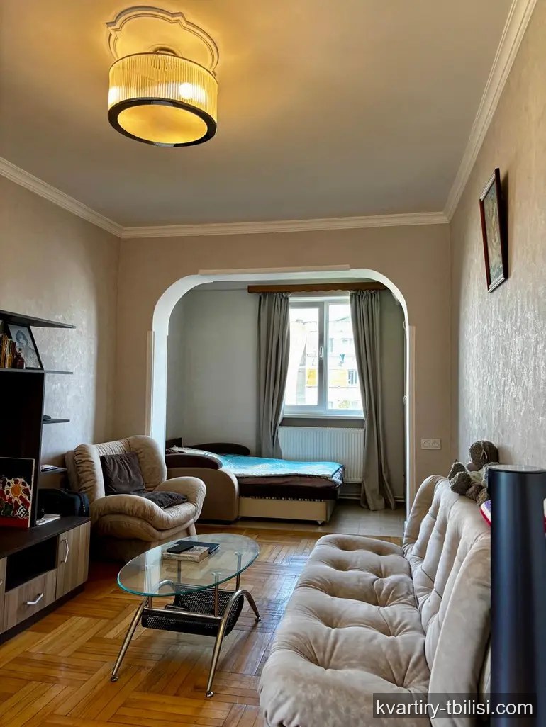 Двухкомнатная квартира на Нутсубидзе — 500 USD/мес | Tbilisi Homes