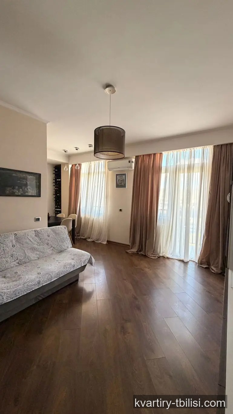 2-bedroom Apartment for rent in Nutsubidze, Tbilisi, 54 sqm, floor 9/9 — 550 USD/month | Tbilisi Homes