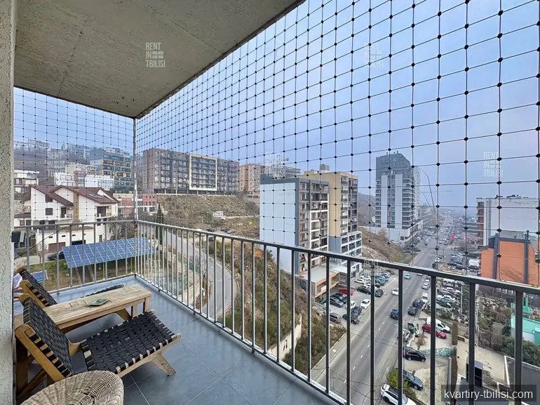 2-bedroom Apartment for rent in Nutsubidze, Tbilisi, 87 sqm, floor 9/12 — 1 200 USD/month | Tbilisi Homes