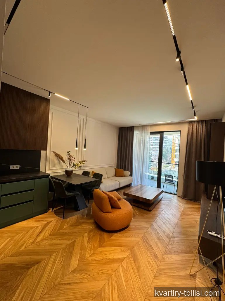 Двухкомнатная квартира на Нутсубидзе — 1 500 USD/мес | Tbilisi Homes