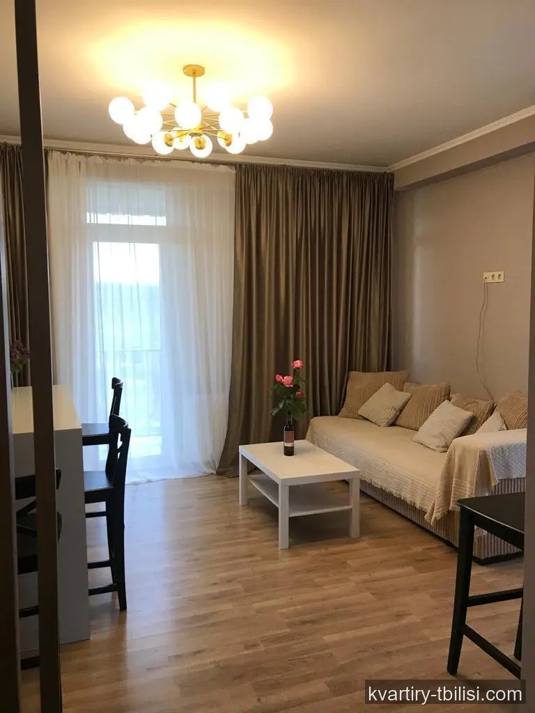 Двухкомнатная квартира на Нутсубидзе — 600 USD/мес | Tbilisi Homes
