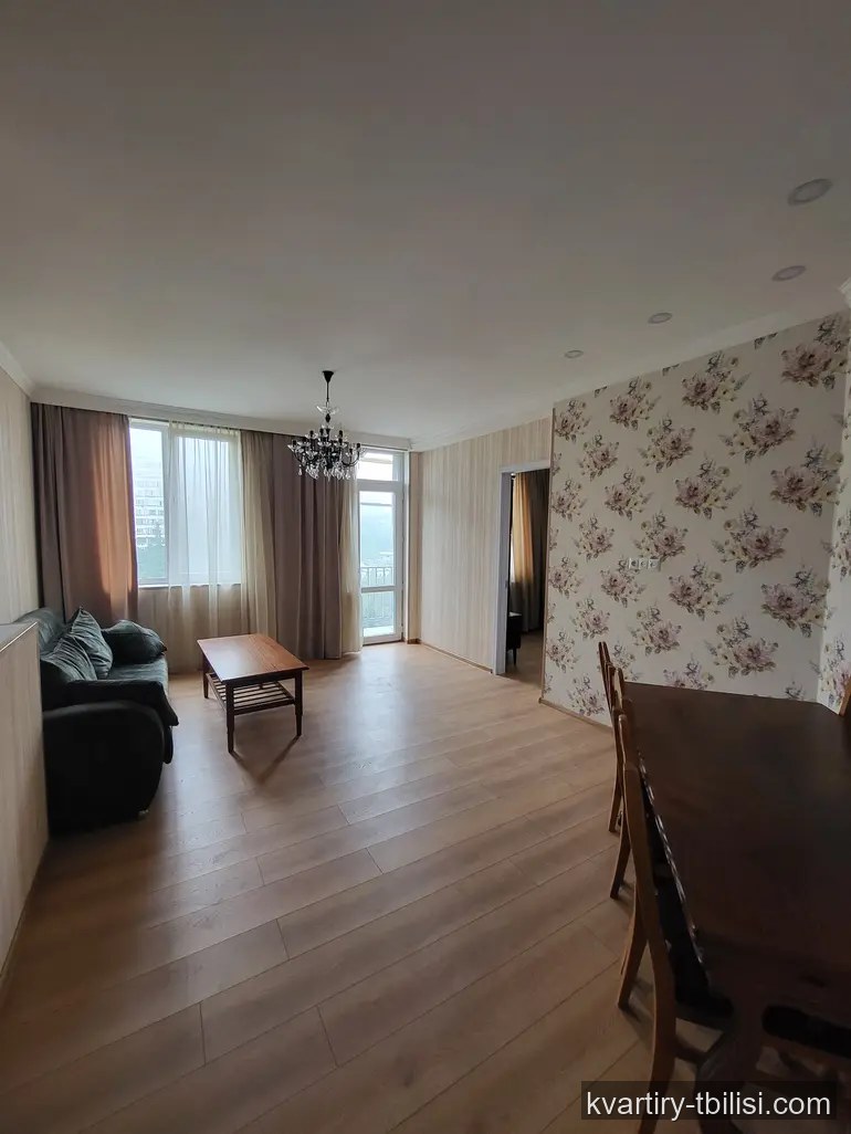 Трёхкомнатная квартира на Нутсубидзе — 570 USD/мес | Tbilisi Homes