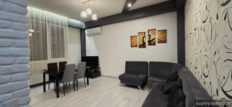 Трёхкомнатная квартира на Нутсубидзе — 650 USD/мес | Tbilisi Homes