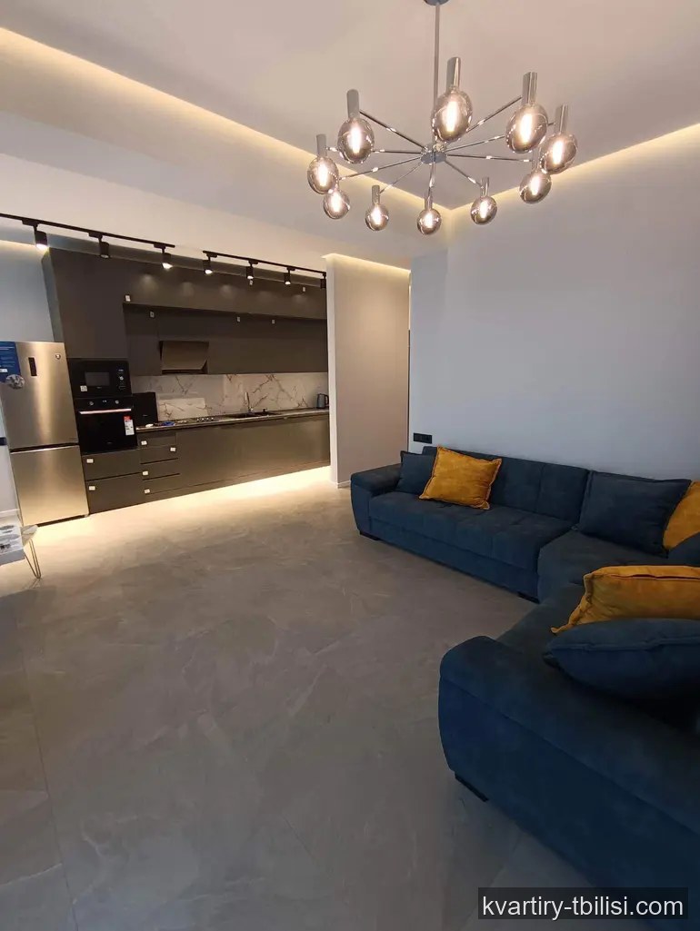 Трёхкомнатная квартира на Нутсубидзе — 850 USD/мес | Tbilisi Homes