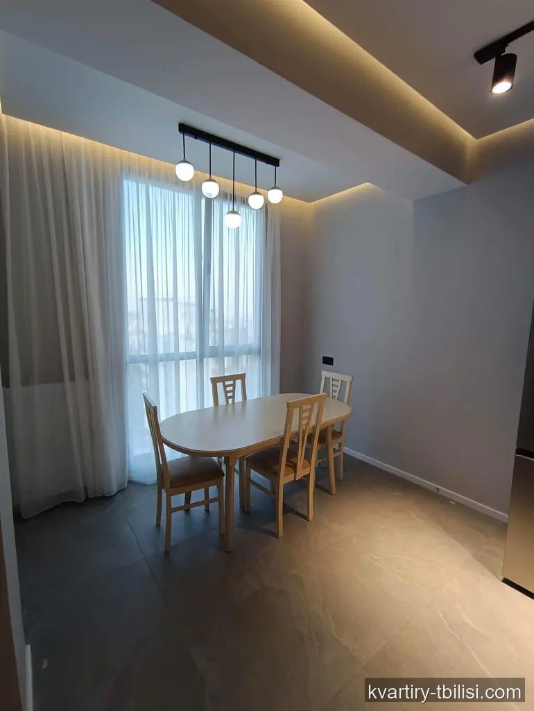 Трёхкомнатная квартира на Нутсубидзе — 850 USD/мес | Tbilisi Homes