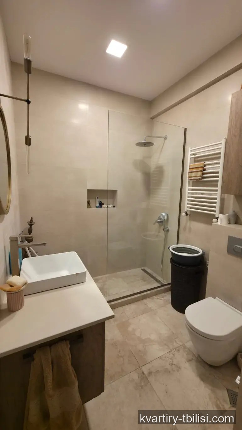 Трёхкомнатная квартира на Нутсубидзе — 1 000 USD/мес | Tbilisi Homes